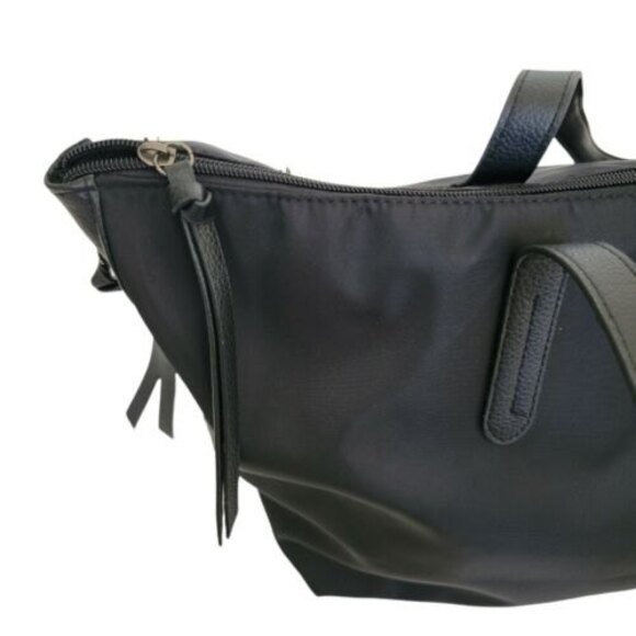 Botkier New York Bond Black Tote  Weekender Nylon Shoulder Bag carry-on Vacation - Picture 11 of 12